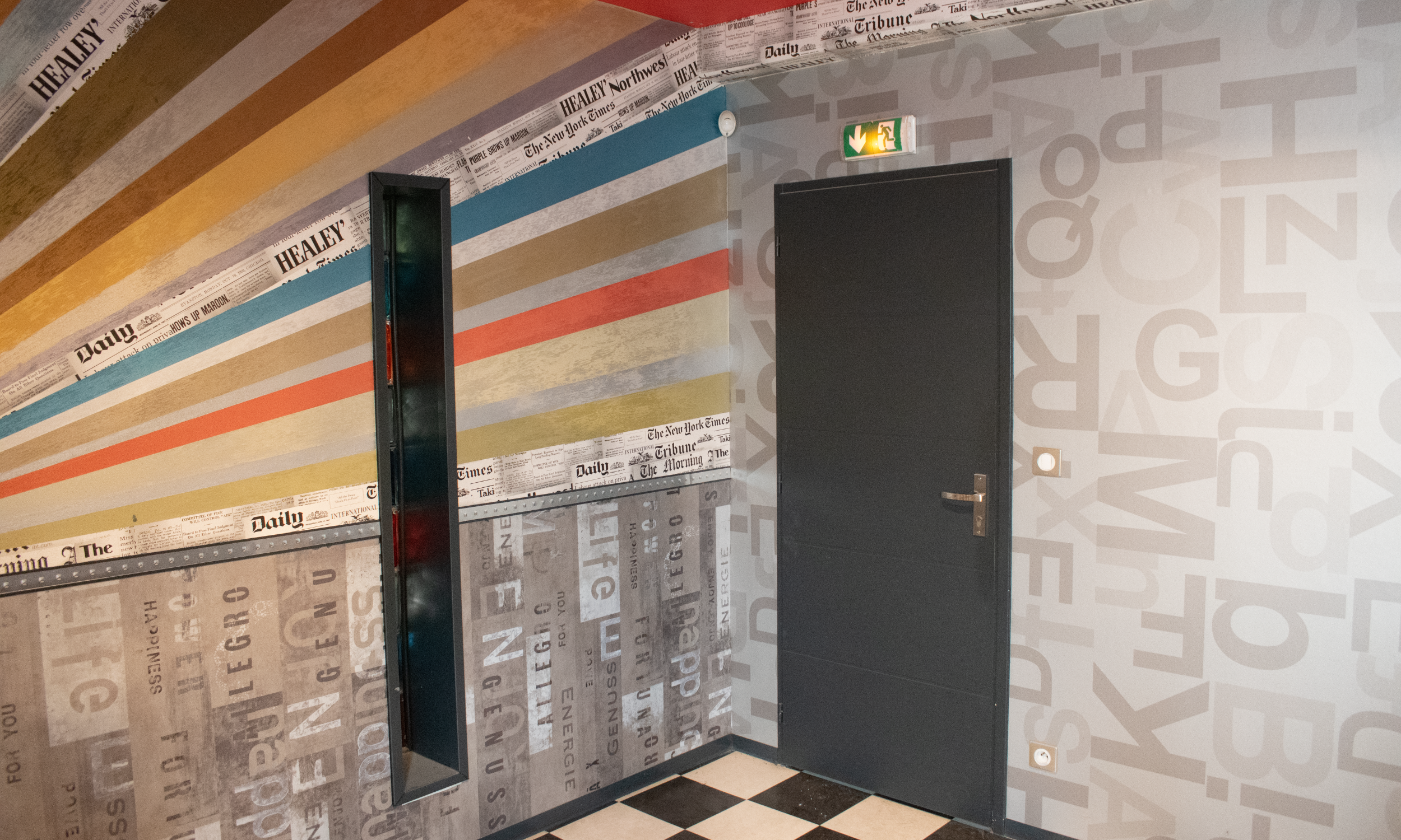 Bureau 2 personnes Arc-en-ciel - Edifils